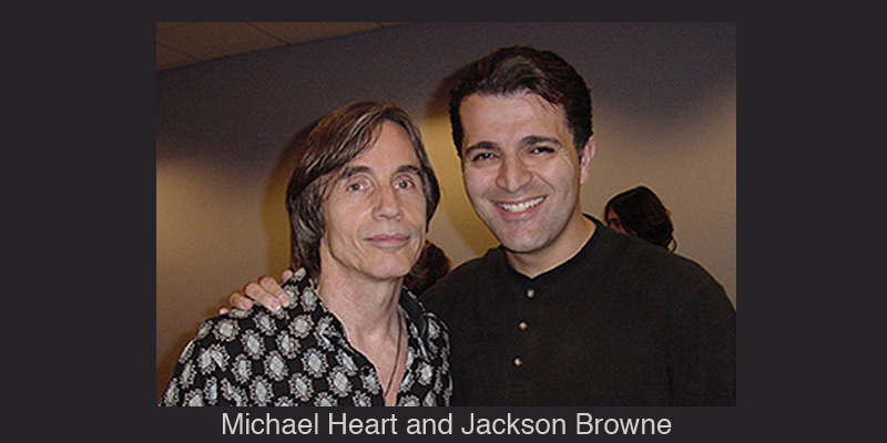 Michael Heart and Jackson Browne