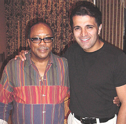 Michael Heart and Quincy Jones