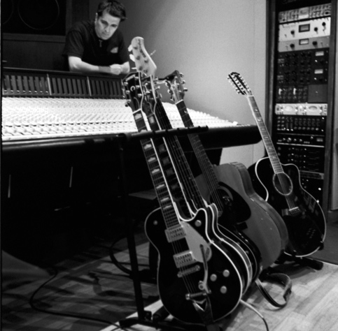 Michael Heart in the recording studio